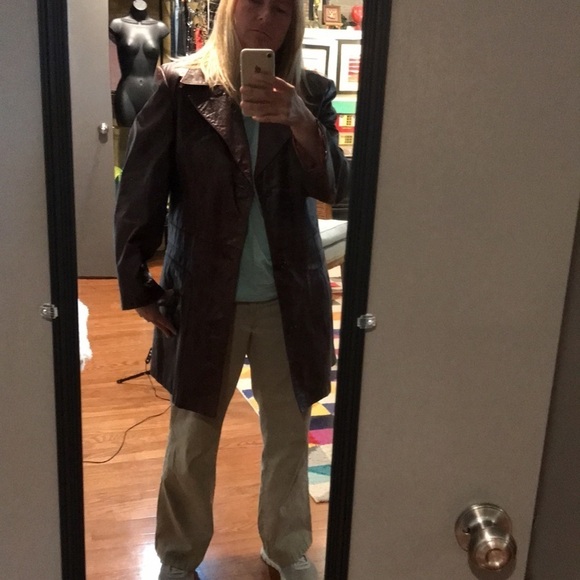 Vintage Imperial Leather Jacket Coat - Picture 14 of 14